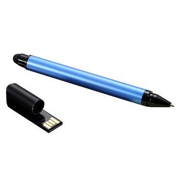 China Stylus Business Pen Ballpoint Pen Metal Newcomer Gifts USB Drive Flash Memory Stick for sale