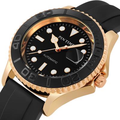 China Brand New Fashion Luxury Mechanical Watch High-end Alarm Pintime Classic Logo 2022 Classic Wrist Watch for sale