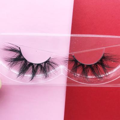 China Wholesale Free Samples Brand Clean Natural 3d Mink Good Quality Custom Lashes Invisible Clear Vendor Strip Eyelashes for sale