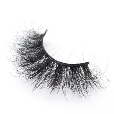 China Top quality individual faux mink lashes natural look 3d mink eyelashes 25mm for sale