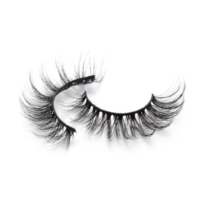 China Good Quality Hot Sale Custom Bulk Fluffy Mink Eyelash With Packaging Box Sellers for sale