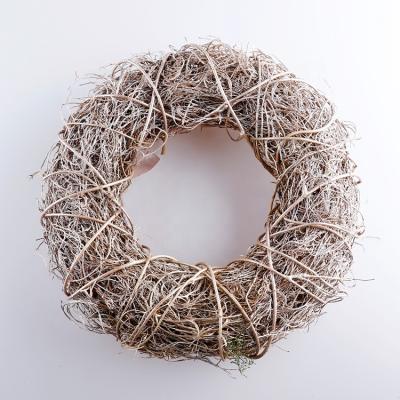 China Natural Front Door Wreaths Home Vine Branch Decoration Wooden Christmas Original Natural Direct Wreaths Plant Branch for sale