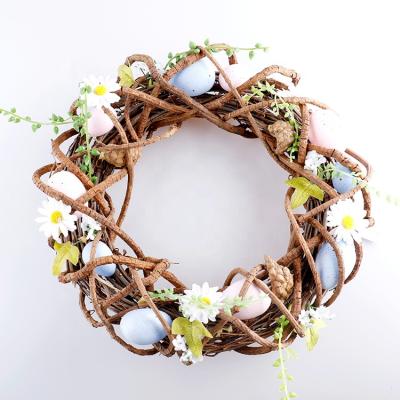 China Vine China Factory Easter Eggs Weave Natural Rattan Home Holiday Decorations Gift for sale