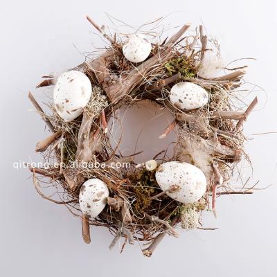 China Pinecone Wholesale Natural Easter Egg Garland Christmas New Year Home Decor Branch Garlands Wholesale for sale