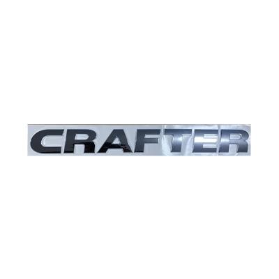 China hot sale rear door emblem nameplate letter badge for VW Crafter 2E0 853 887 UN CRAFTER for sale