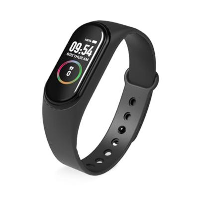 China Touch Screen Sports Fitness Watch Men Wrist Strap Reloj Smart Android Android MI Band 4 M4 for sale