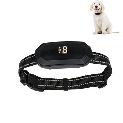 China Hot Selling Rechargeable Bark Collar Dog Amazon Success Stop Barking Anti Bark Collar for sale