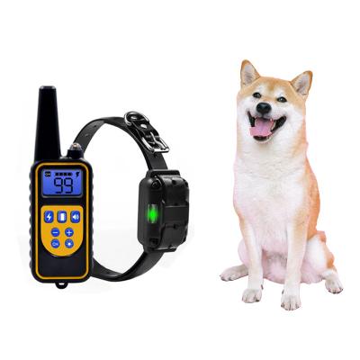 China Dog Shock Training Wireless Stocked Waterproof Remote Collar for sale