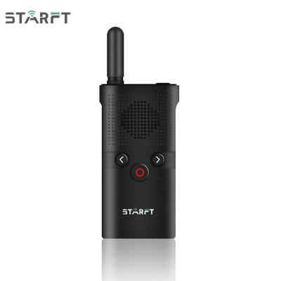 China Charging Screen and Type-C Radio Type-C 1.28 Inch Free Charging VOX OutdoorTwo Way Weather Forecast Starft CD18 NOAA License GMRS Cable Walkie-Talkie for sale