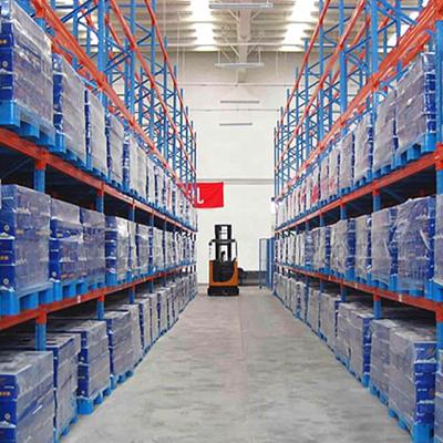 China Corrosion Protection 1000-4000kg/level 2-8 Layers ISO CE Tested Heavy Duty Warehouse Pallet Racking System for sale