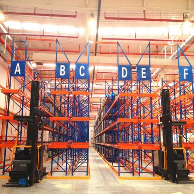 China ISO9001 Corrosion Protection Certificated Nanjing Best Storage Narrow Aisle Pallet Rack for sale