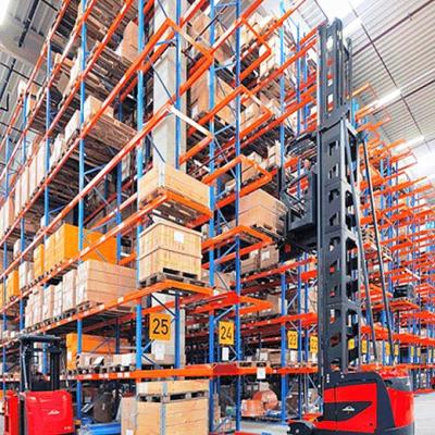 China Very Narrow Corrosion Protection Nanjing Storage System Aisle Pallet Rack Racking Manufacturer Best ISO CE Certificated for sale