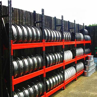 China Corrosion Protection Space Saved Cost Saved Medium Duty High Quality Steel Storage Tire Rack System for sale