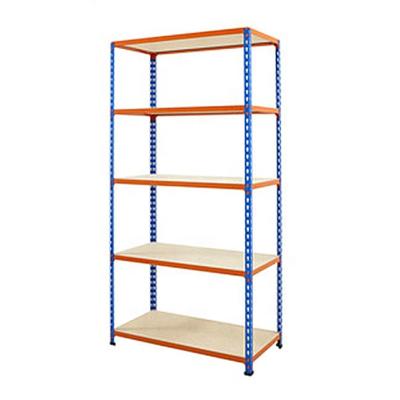 China Corrosion Protection ISO CE Low Cost High Quality Steel Warehouse Slotted Corner Shelving for sale