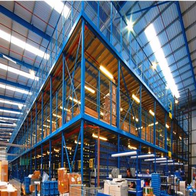 China Corrosion Protection ISO CE Tested Free Design Drawing Super Strong Material 2 Or 3 Layers Mezzanine Floor Rack Raised Structure Platform for sale