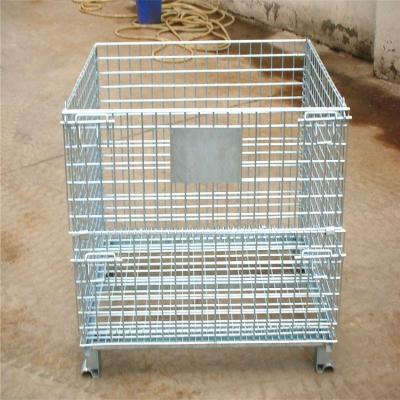 China Best Corrosion Protection Storage System Onion Storage Wire Container Cage Trolley/Roll Cage Trolley/Roll Container for sale