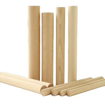 China Europe Factory Direct Finished Finger Rods Birch Wooden Round Stick Straight And Smooth For DIY Crafts And Customized Sizes for sale