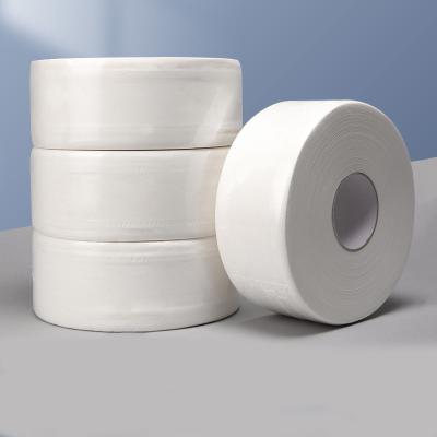 China Virgin Wood Pulp Wholesale Custom Logo Paper Tissue QINGSHE Virgin 3 PLY Wood Pulp 500g Hotel Restaurant Paper Napkin Toilet Paper Elephant Roll for sale