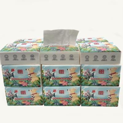 China Wholesale Custom Box Tissue QINGSHE Custom Hand Paper Towel 4 PLY Virgin Ultra Strong 80 Pulp Covers Interfolded Facial Paper Tissue Paper for sale