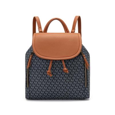 China Other Wholesale Drawstring Design Hot Sale Solid Color All-match Lady Open Backpack for sale