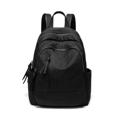 China Other Oxford Cloth Material New Schoolbag Student Solid Color All-match Lady Backpack for sale