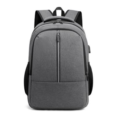 China With USB simple three-dimensional design USB charging fashionable large-capacity men's backpack for sale