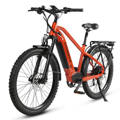 China Factory direct 26 inch 500w 48v aluminum alloy Bafang rear motor e bike adults popular city electric bike for sale