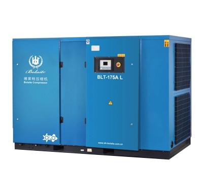 China Industrial Equipment Compresor L'Aire De Bolaite 200 Cfm Lubricated General Direct Screw Air Compressor Prices for sale