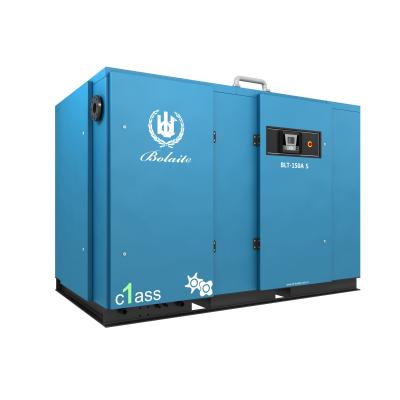 China Lubricated Hotels Ac Low Noise Silent Small Oil Free Air Compressor for sale