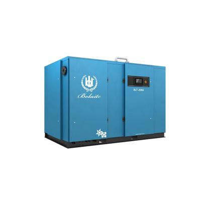 China New Arrival New Latest Design Screw Lubricated Industrial Silent Air Compressor for sale