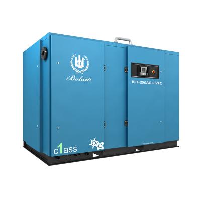 China 180kw 5 Bar 3300kg GB Certification 360v Lubricated Cooler Kit Scroll Air Compressor for sale