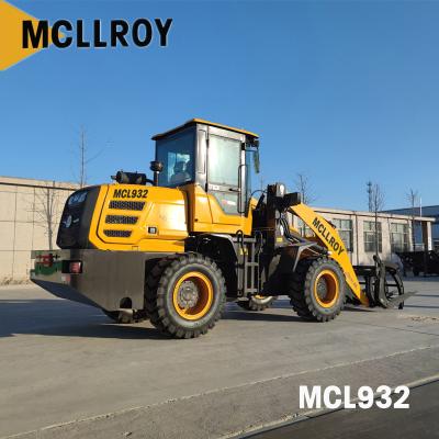 China 58kw Compact Front Loader , Small Construction Loader MCL932 ZL932 for sale