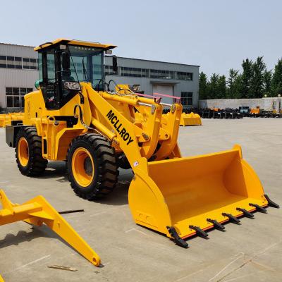 Cina OEM 3 tonnellatanellatanellata Pala gommata, portata dello scarico di Fine frontale Shovel Loader 1650mm in vendita