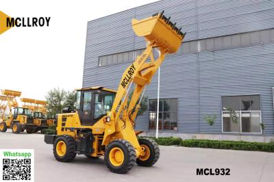 China 2 de Machines van de ton58kw Mini Wheeled Loader For Industrial Bouw Te koop