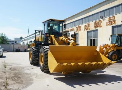 China Multipurpose 5 Ton Wheel Loader Equipment With 172KN Tractive Force for sale