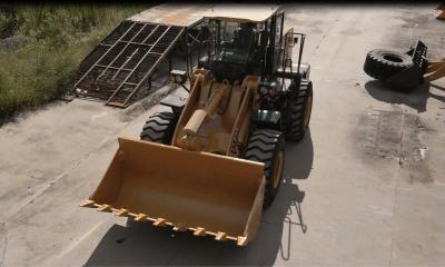 China Mini Shovel 5 Ton Wheel Loader , Front Loader Mini With 4.5m3 Bucket for sale