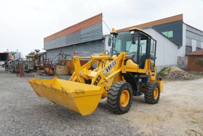 China Single Bucket 2 Ton Front Head Loader 1350mm Dump Reach à venda