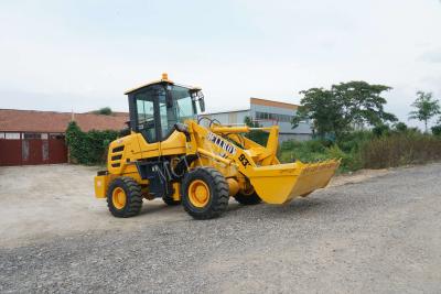 China Cement Factories 1.0m3 2 Ton Wheel Loader Running Hour Meter Option Front End Loaders en venta