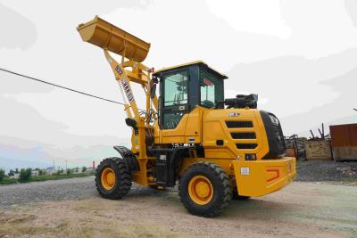 China Articulated Frame Front Head Loader 1350mm Dump Reach Front End Loaders Te koop