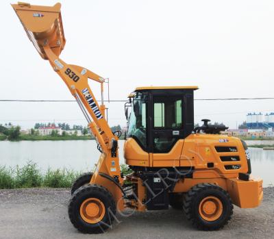 중국 Compact 1.5 Ton Wheel Loader Yunnei Engine YN490 For Municipal Engineering 판매용