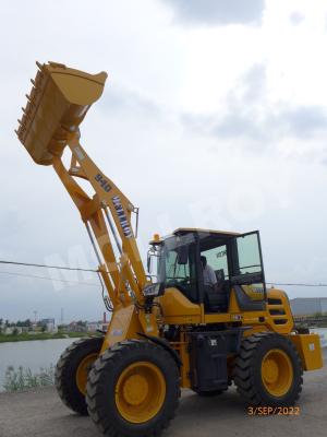 China 1.2m3 Bucket Compact Wheel Loader Yun Nei 4102 Supercharged Front zu verkaufen