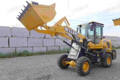 China neumático 20.5-16 de 1.0m3 Front Bucket Wheel Loader Machine 38 kilómetros por hora en venta