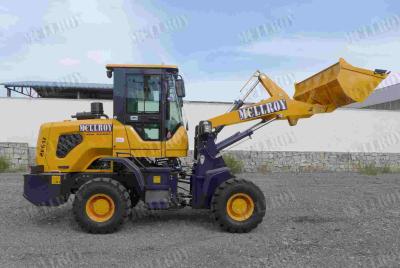 Chine Hub fonctionnant Axle Wheel Shovel Loader de la charge 1500kg Front End Wheel Loader Small à vendre