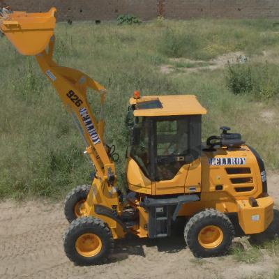 중국 0.6-1.0 M3 Bucket Mini Articulated Wheel Loader Axle 2210 Mm Small Loader 판매용