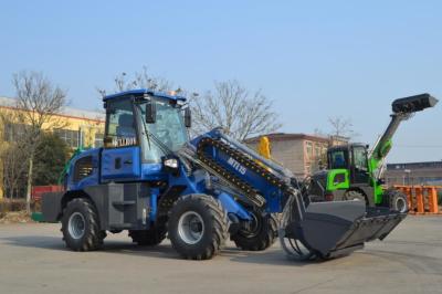 China Articulating Front End Telescopic Wheel Loader MTL15 1500kg Rate Loading for sale