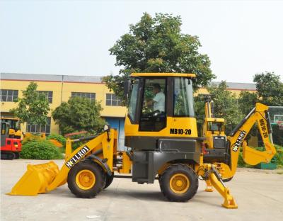 Κίνα 0.7m3 Bucket Articulated Mini Backhoe Loader MCLLROY MB10-20 1000Kg Rate Loading προς πώληση