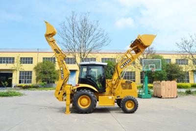 Cina Articulated Compact Backhoe Loader MCLLROY MB30-40D 4m Digging Depth 75-92 Kw in vendita