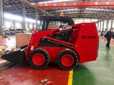 China MY1000 Mini Skid Steer Loader 60KW Rate Power With Maximized Uptime Multiple Attachments Te koop