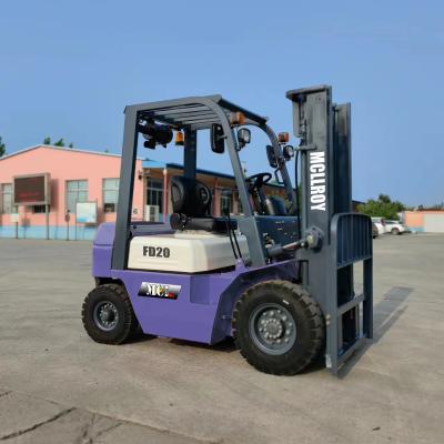 China Comfortable Seating IC Forklift Truck Overall Width1160 Mm for sale