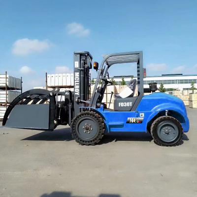 China Advanced Control Panel Rough Terrain Forklift Truck Max. Lifting Speed(Full Loading) 600 Mm/S zu verkaufen